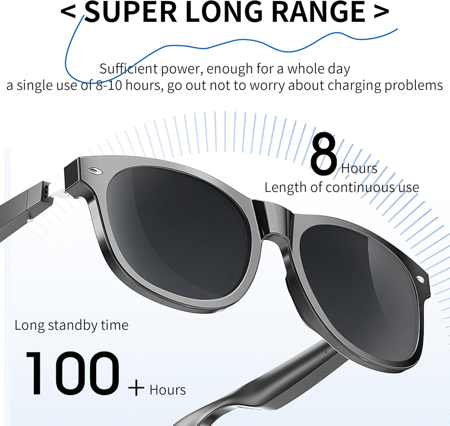 Sunglasses with Wireless BT