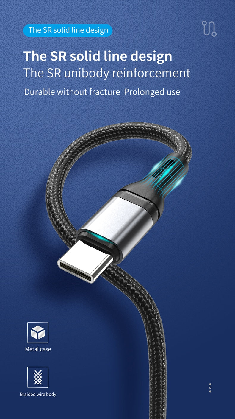 Electric Lighter USB Type C Cable