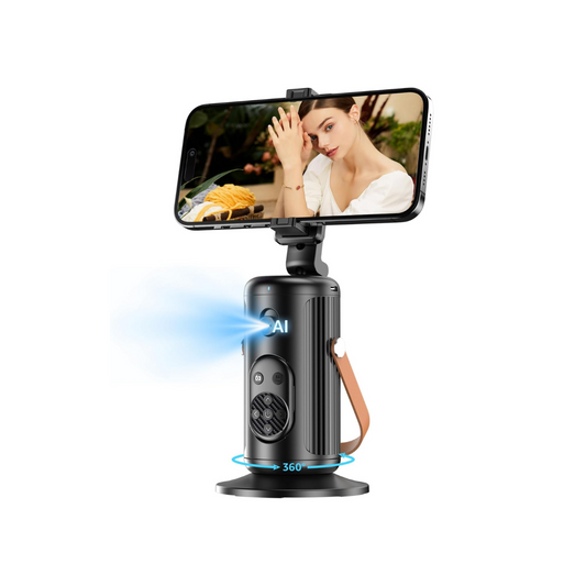 Auto Face Tracking Tripod 360° Rotation with Stand